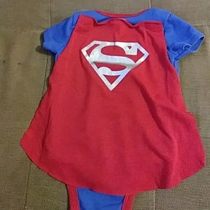 🎃Superman onsie great for Halloween